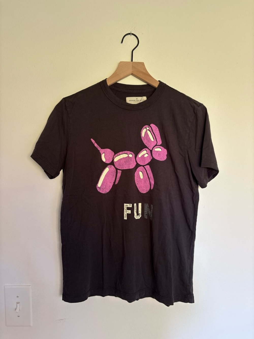 Imogene + Willie balloon dog tee